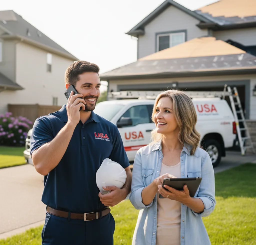 USA Roof Repair Experts customer support in Four Oaks